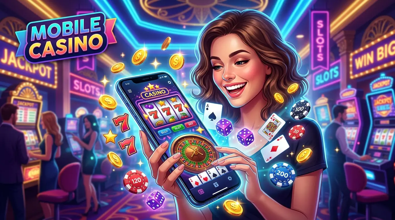 Mobil hos Royal casino
